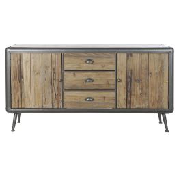 Buffet Loft DKD Home Decor Natural Gris Claro 45 x 75 x 144 cm