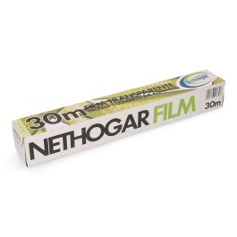 Nethogar Papel film transparente 30 m para alimentos Precio: 1.79000019. SKU: S7908875