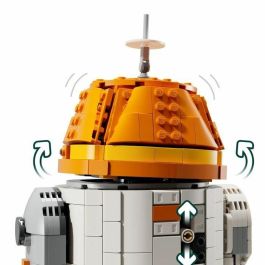 LEGO 75416 Star Wars Set Construcción de Ahsoka, Droide Astromecánico Chopper C1-10P, a partir de 10 años
