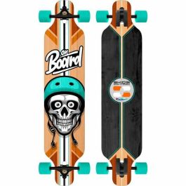Stamp Longboard 41x9 pulgadas Control Derrapes - Truck Aluminio, Rodamiento ABEC 7, Ruedas PU 60x45mm, 8 Capas Arce Chino Estabilidad Precio: 73.50000042. SKU: B1ERZS5PWC