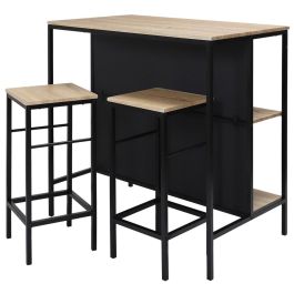 Mesa Isla Con 2 Taburetes Loka Home Deco Factory Precio: 107.88999969. SKU: B1D2K74XFE