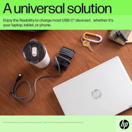 HP Cargador para portátil USB-C de 65W, compatible con la mayoría de dispositivos USB-C