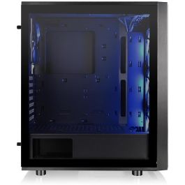 Thermaltake Versa J25 TG RGB - Torre Gaming RGB con Panel Lateral de Cristal Templado
