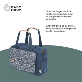 Bolso cambiador Babymoov Day to Day - Moderno y funcional, Capacidad 23L, Muchos bolsillos, 6 accesorios incluidos, Palma