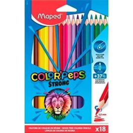 Maped Lápices De Colores Color´Peps Strong C-Surtidos Estuche 18 Ud Precio: 2.50000036. SKU: B15ZN29WT4