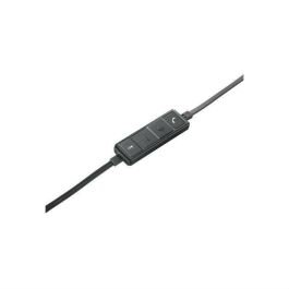 Logitech 981-000519 H650e Stereo Headset On-Ear Cableado USB para Oficina/Call Center con Cancelación de Ruido