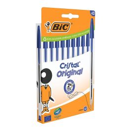 Set de Bolígrafos Bic Cristal Original 516352 Azul (10 Unidades) Precio: 7.49999987. SKU: B1KDHWCB93