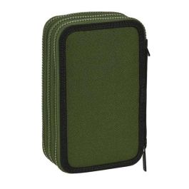 Plumier Triple Safta Dark forest Negro Verde 12.5 x 19.5 x 5.5 cm (36 Piezas) Plumier Triple Safta Dark forest Negro Verde 12.5 x 19.5 x 5.5 cm (36 Piezas)