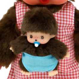 Monchhichi Maman & Baby Plush - 20 cm - Bandai