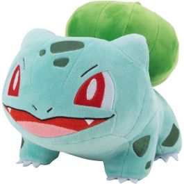 Peluche - BANDAI - Pokémon Bulbasaur - 20 cm, pura suavidad y ternura