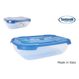 Inde Set 2 Fiambreras Rectangulares 2L Nuvola T/Azul 26.3 x 18.4 x 7.3 cm (12 Cajas) Precio: 19.89000057. SKU: B1CR7ZLZNM