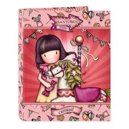 Carpeta Carton Folio 4 Anillas Mixtas Safta Gorjuss Fairground 265x40x330 mm Carpeta Carton Folio 4 Anillas Mixtas Safta Gorjuss Fairground 265x40x330 mm