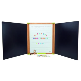 Jeujura Tríptico Grande de Madera Magnético para Niños con Letras y Números, 153x66 cm Precio: 69.68999961. SKU: B184F5TQNX