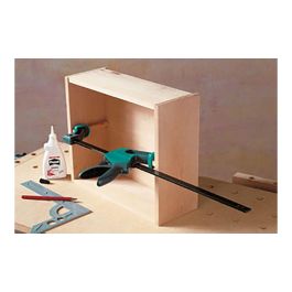 Wolfcraft Sargento Monomanual 1" Easy 75-500, Apertura Máxima 500 mm, Largo 75 mm