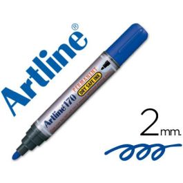 Rotulador Artline Marcador Permanente 170 Azul Punta Redonda 2 mm Antisecado 12 unidades Precio: 21.58999975. SKU: B123R9HH6N