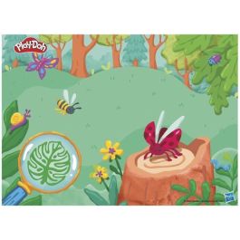 Play-Doh G0494 Microscopio Luminoso - Juego de Ciencias con Masa para Moldear, Estampar y Examinar - Edad 3+