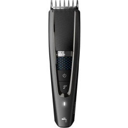 Philips HC7650/15 Cortapelos y Barba Serie 7000 con Tecnología Dualcut y Trim-n-Flow, 28 Alturas de Corte, Autonomía 90min, Incluye Kit Peluquero y Bolsa de Viaje