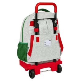 Mochila Escolar con Ruedas Benetton Pop Gris (33 x 45 x 22 cm) Mochila Escolar con Ruedas Benetton Pop Gris (33 x 45 x 22 cm)
