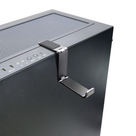 ZALMAN ZM-FH10 BK Soporte para auriculares de aluminio, caucho y acero de color negro