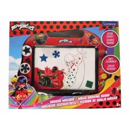 Lexibook LEX1693240886855 Pizarra Mágica Milagrosa, Formato A5 con Lápiz, Sellos y Accesorios Magnéticos, +3 años