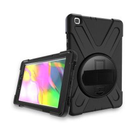 eSTUFF Funda Defender antigolpes para Galaxy Tab A 8.0 AUSTIN Negra con correa de mano y hombro, soporte 360 Precio: 37.50000056. SKU: B167954Y4K