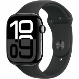 Apple Watch Series 10 GPS - 46 mm - Caja de aluminio en negro azabache - Correa deportiva negra - S/M Precio: 545.49999966. SKU: B1JG5KEKMG