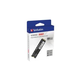 Verbatim Vi3000 PCIe NVMe M.2 SSD 256GB Gen 3 de Alta Velocidad, hasta 3100 MB/s Lectura y 2200 MB/s Escritura para PC y Laptop Precio: 43.49999973. SKU: B197YNEGPW