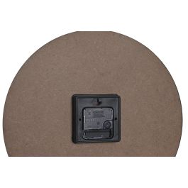 DKD Home Decor Reloj de Pared Moderno Multicolor Negro 4 x 34 x 34 cm (3 Unidades)