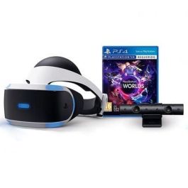 Gafas de Realidad Virtual Sony para PS4 + Cámara + Juego VR Worlds Gafas de Realidad Virtual Sony para PS4 + Cámara + Juego VR Worlds