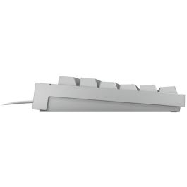 Cherry Teclado CHERRY TAS MX 2.0S RGB con Cable, Distribución DE, Blanco, Switches MX RED