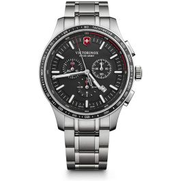 Reloj Hombre Victorinox V241816 Negro Plateado
