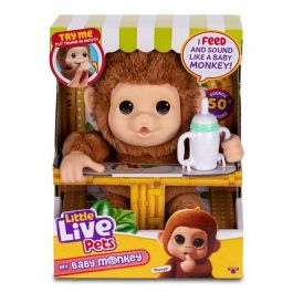 Mascota my baby monkey little live pets superinteractivo con más de 40 sonidos y reacciones ¡le encanta columpiarse! Precio: 52.5000003. SKU: B14VFB5N5Q