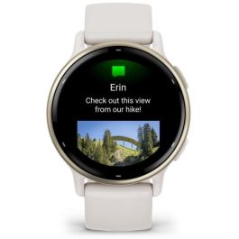 Garmin vivoactive 5 ivory Reloj Inteligente Unisex con Pantalla AMOLED y GPS Integrado