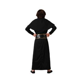 Disfraz Cura Negro Sotana Hombre Adulto