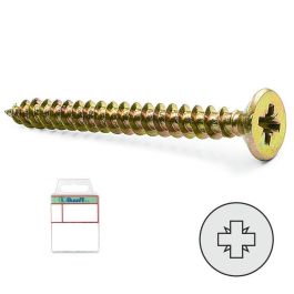 Blister Tornillo Rosca Madera Cabeza Plana Pozidrive Largo 16Mm Diámetro 4Mm Duver Precio: 0.99000022. SKU: B1CVAWCD49
