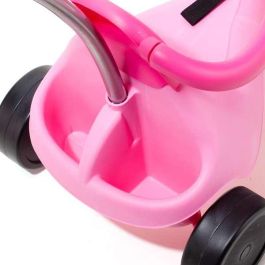 Molto Triciclo Urban Trike City Evolutivo 5 en 1 Rosa 89 cm para Bebés desde 10 Meses, Estructura de Metal y Plástico