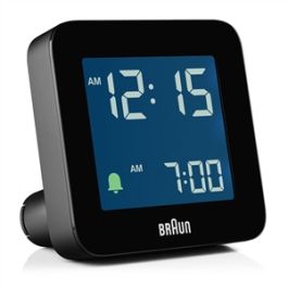 Reloj Despertador Digital Negro BRAUN BC-09-B Precio: 34.95000058. SKU: B1BLSX9N7P