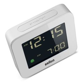 Reloj Despertador Digital Blanco BRAUN BC-09-W