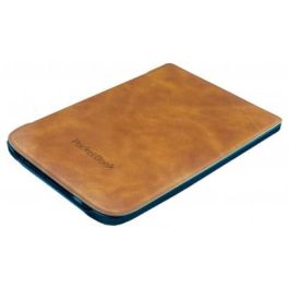 Pocketbook WPUC-627-S-LB Funda Folio light-brown 6" de Imitación Piel para Basic Lux 2 y Touch Lux 4