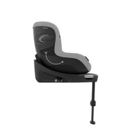 Silla de coche giratoria 360° Sirona G i-Size Plus - Gris piedra - CYBEX
