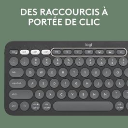 Logitech K380s Teclado Inalámbrico Bluetooth Pebble Keys 2 Multi-Dispositivo Compacto Silencioso Teclas Perfil Bajo Duración Batería 3 Años Logitech K380s Teclado Inalámbrico Bluetooth Pebble Keys 2 Multi-Dispositivo Compacto Silencioso Teclas Perfil Bajo Duración Batería 3 Años