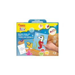 Kit De Manualidades Jovi Play&Fun Pinta Con Arena De Colores Animales Marinos Precio: 14.49999991. SKU: B188HYWW9F