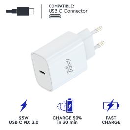 myway transformador Tipo C PD 25W blanco