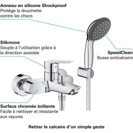 Mezclador monomando de baño/ducha GROHE - Start - Chrome