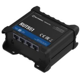 Teltonika Networks RUT951 Router Celular Industrial WiFi/4G Doble SIM con 4 Puertos Ethernet y Fuente de Alimentación EU Precio: 253.49999972. SKU: B1GMXG82L8