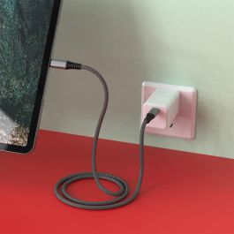 4smarts Cable USB-C a USB-C PremiumCord 100W 1.5m, Negro