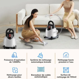 Eziclean Limpiador extractor de inyectores W2 Spot Remover - Multisuperficie - 850W - 1,4L - 5m