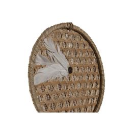 Decoracion Colgante Balines DKD Home Decor Natural 1 x 63 x 27 cm (2 Unidades)