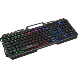 Sandberg BE IronStorm Teclado Gaming Robusto con Placa de Metal, Iluminación Personalizable y Teclas Multimedia - USB Nailon Sandberg BE IronStorm Teclado Gaming Robusto con Placa de Metal, Iluminación Personalizable y Teclas Multimedia - USB Nailon Precio: 23.50000048. SKU: B12EPS7AYS