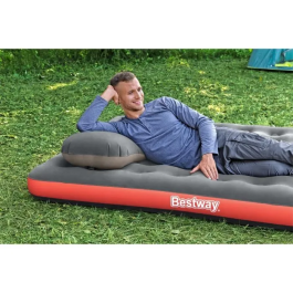 Bestway Colchón Doble Roll & Relax Hinchable 67703 203x183x22 cm Camping